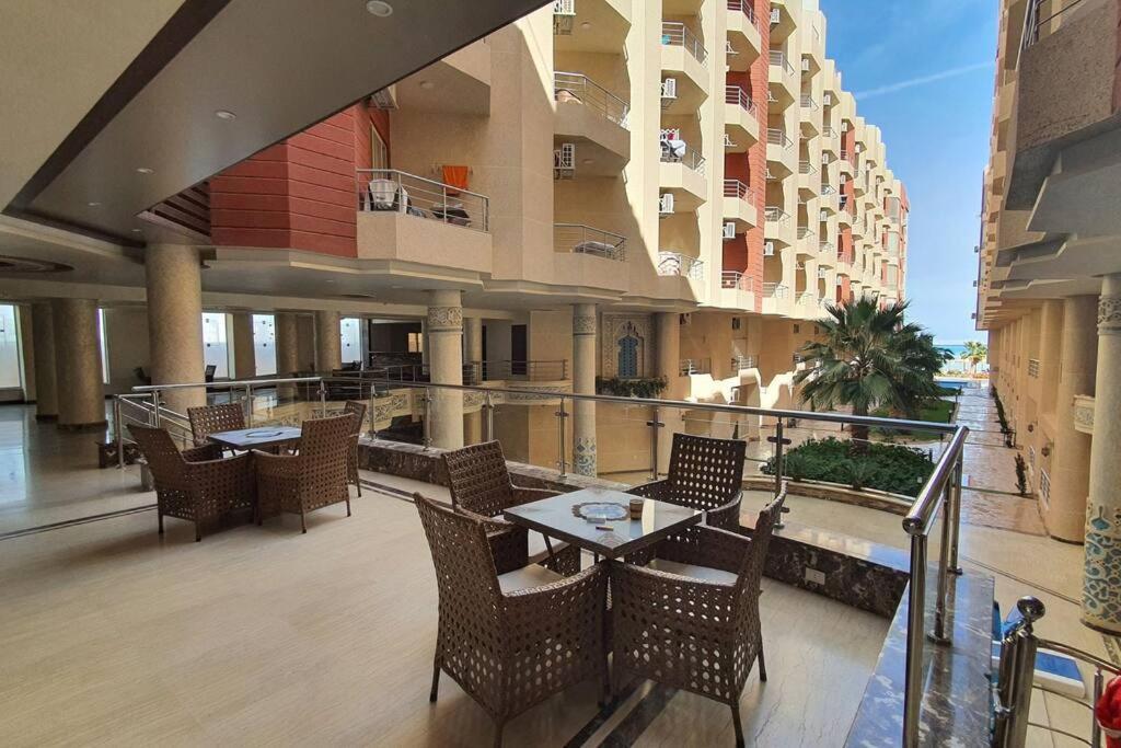 Casablanca Beach Direct Sea View Tow Bedroom Apartment Hurghada Eksteriør billede