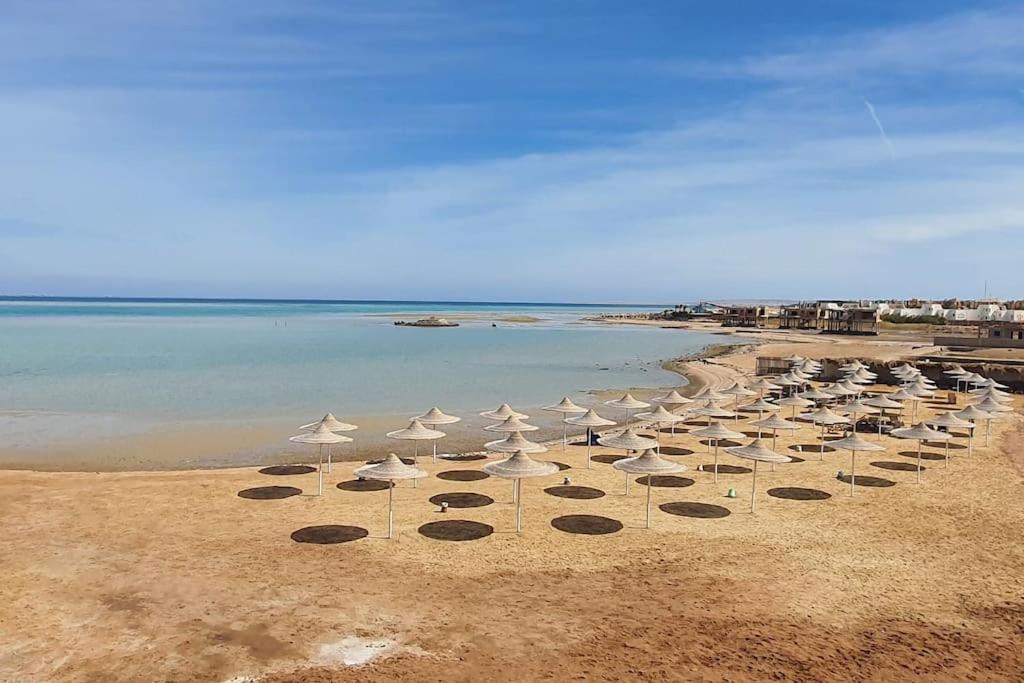 Casablanca Beach Direct Sea View Tow Bedroom Apartment Hurghada Eksteriør billede