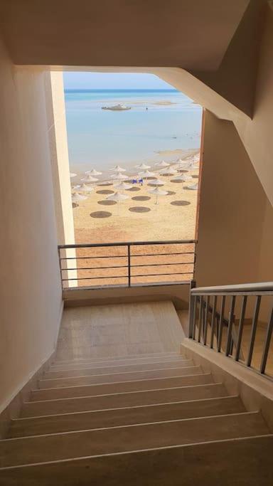 Casablanca Beach Direct Sea View Tow Bedroom Apartment Hurghada Eksteriør billede