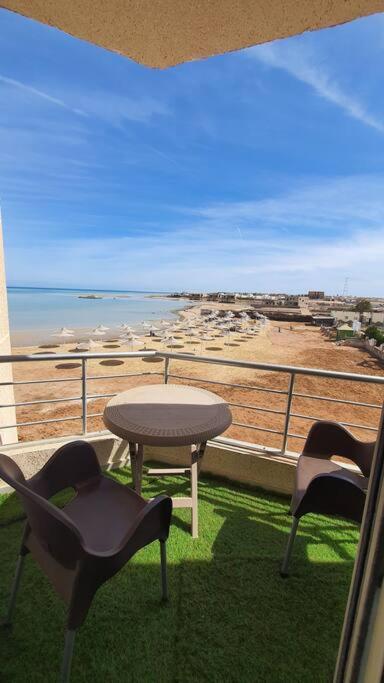 Casablanca Beach Direct Sea View Tow Bedroom Apartment Hurghada Eksteriør billede