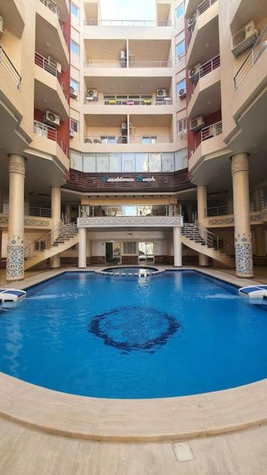 Casablanca Beach Direct Sea View Tow Bedroom Apartment Hurghada Eksteriør billede