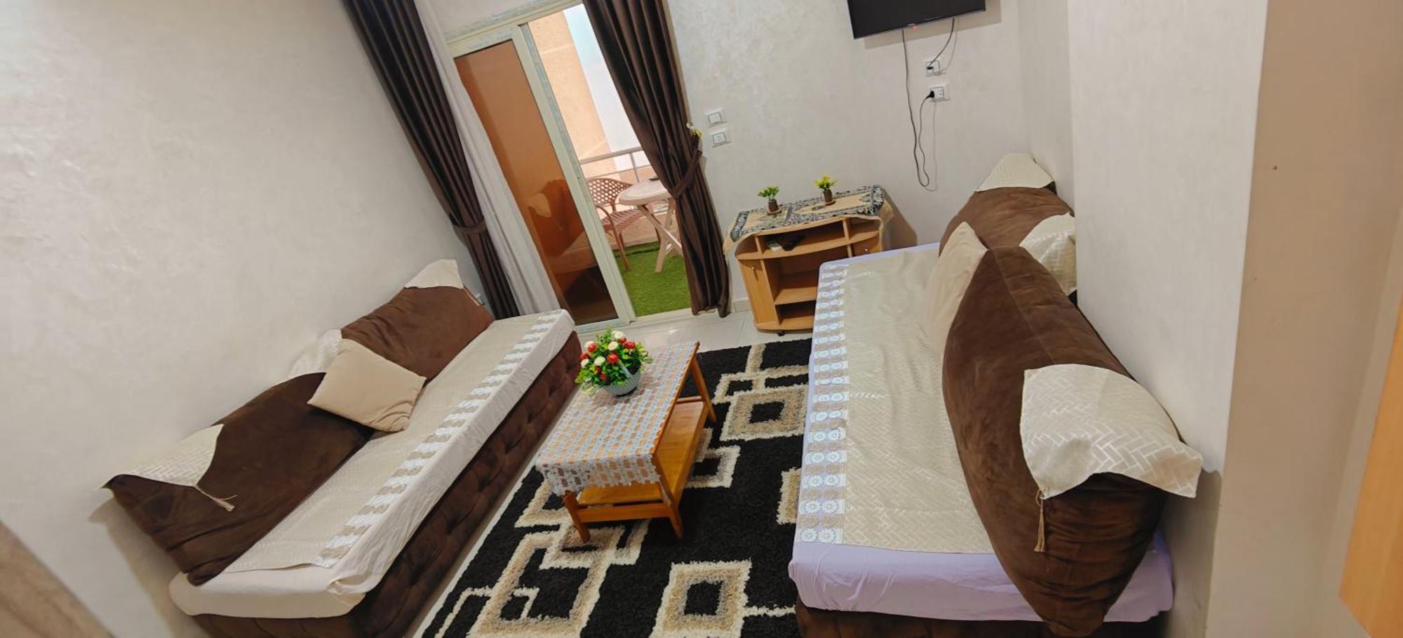 Casablanca Beach Direct Sea View Tow Bedroom Apartment Hurghada Eksteriør billede