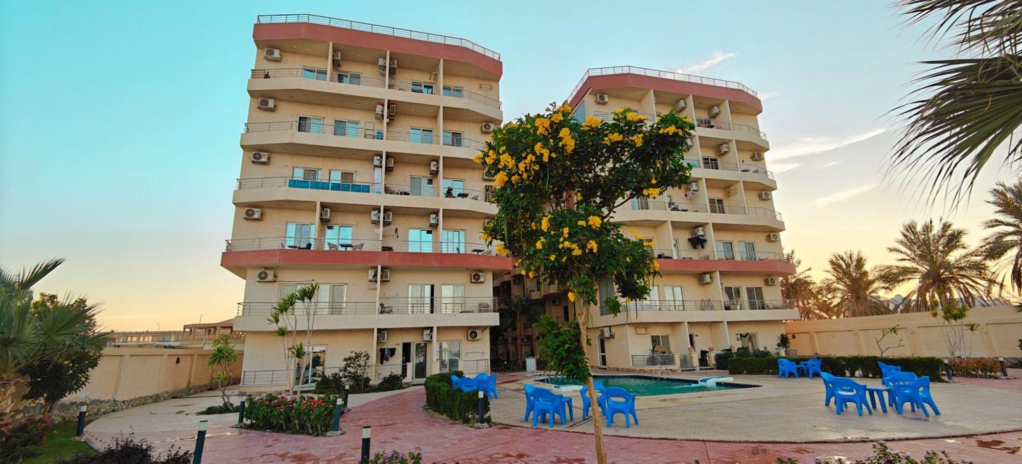 Casablanca Beach Direct Sea View Tow Bedroom Apartment Hurghada Værelse billede