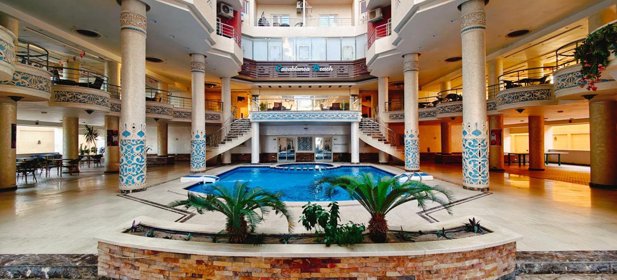 Casablanca Beach Direct Sea View Tow Bedroom Apartment Hurghada Værelse billede
