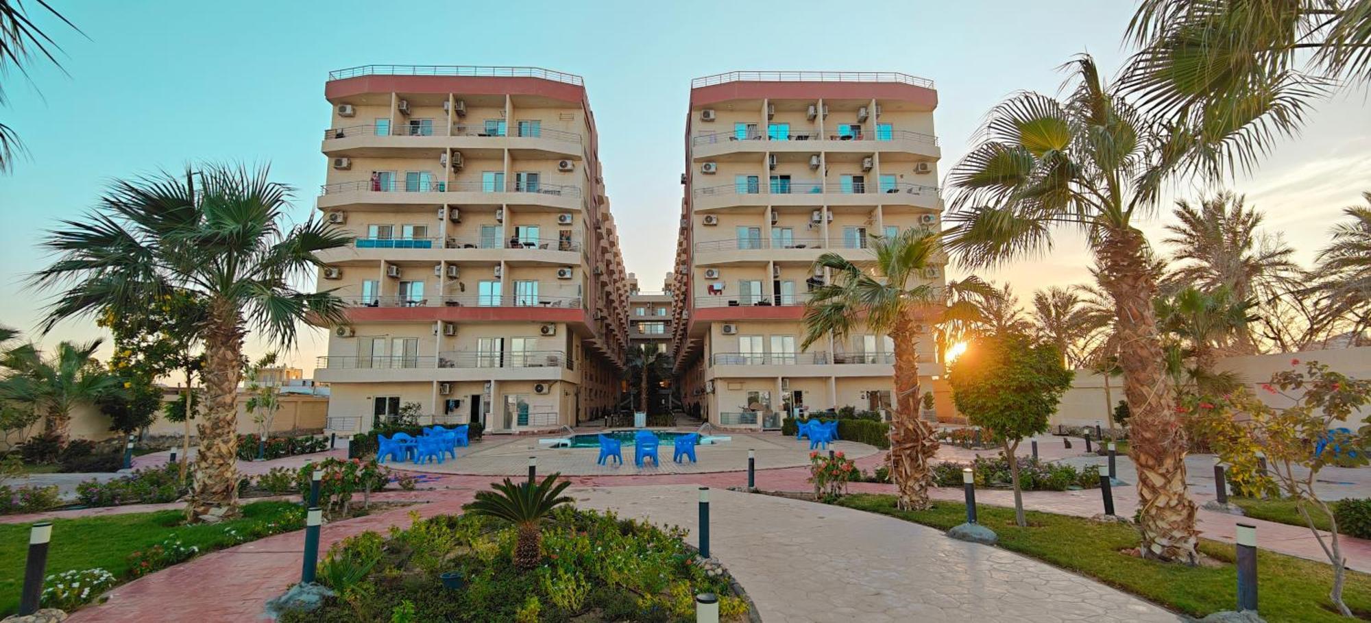Casablanca Beach Direct Sea View Tow Bedroom Apartment Hurghada Værelse billede