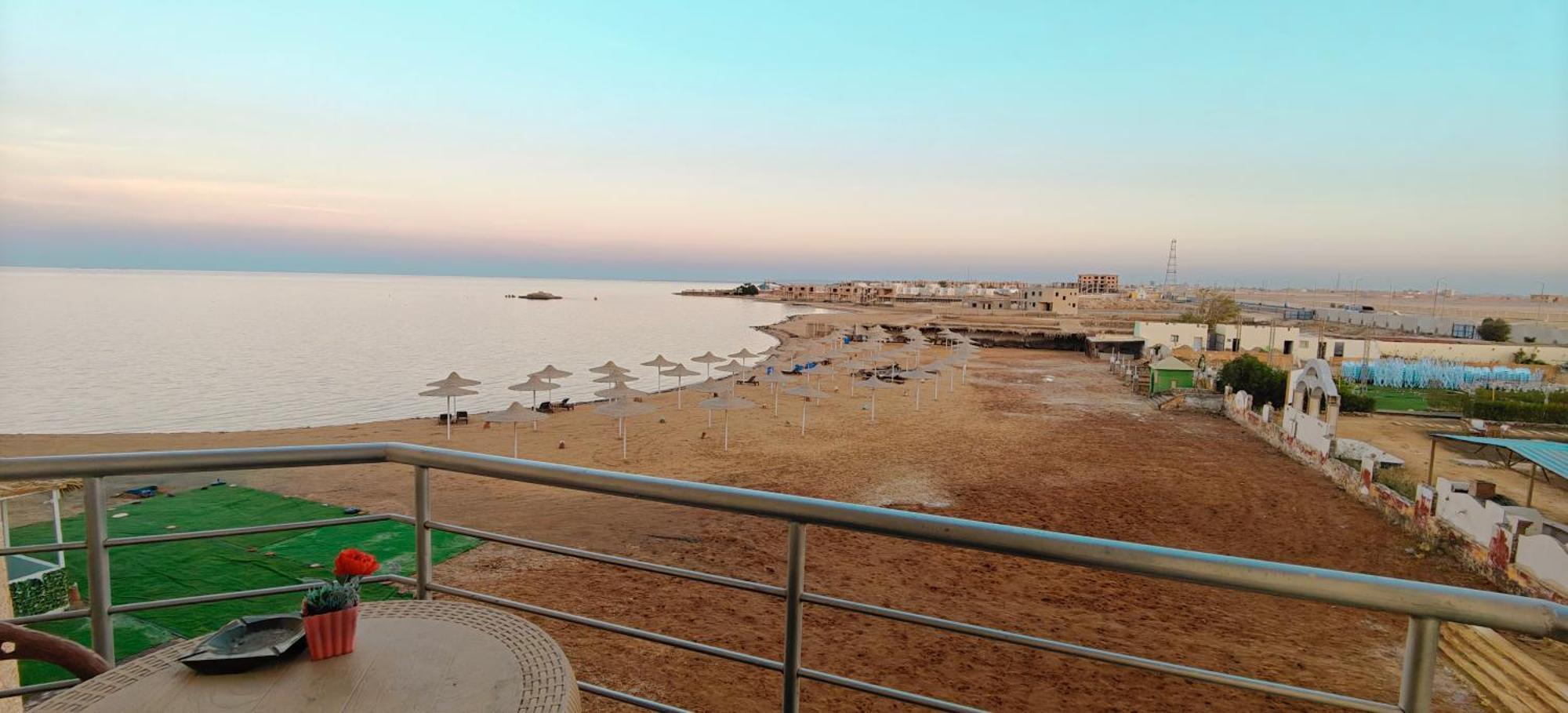 Casablanca Beach Direct Sea View Tow Bedroom Apartment Hurghada Værelse billede